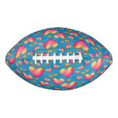 Multicolored Waterverf harten Football (Voorkant)
