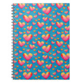 Multicolored Waterverf harten Notitieboek (Voorkant)