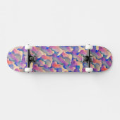 Multicolored Waterverf Pattern - Skateboard (Horizontaal)