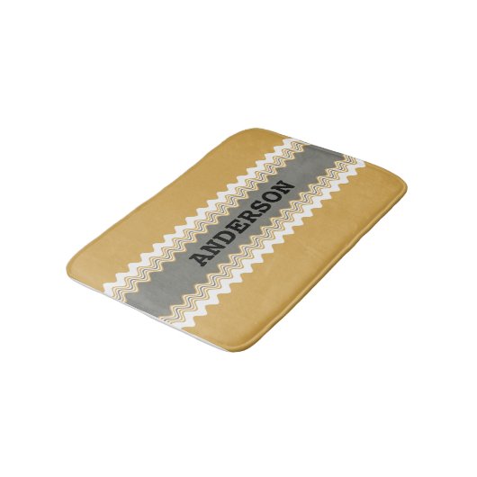 Multicolored Wavy Pattern Badmat (Gekanteld)