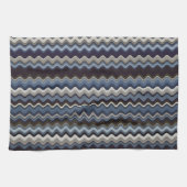 Multicolored Wavy Pattern Theedoek (Horizontaal)