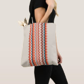 Multicolored Wavy Pattern Tote Bag (Dichtbij)