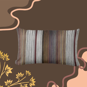 Multicolored Weaves Brown, Rust, Grey Kussen