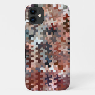 Multicolorf-Abstract patroon met aardinrichting Case-Mate iPhone Case