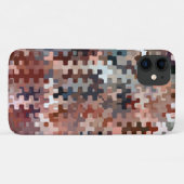 Multicolorf-Abstract patroon met aardinrichting Case-Mate iPhone Case (Achterkant (horizontaal))
