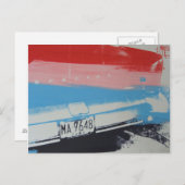 Multicolorfender Briefkaart (Voorkant / Achterkant)