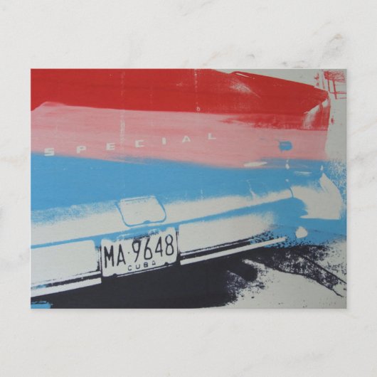 Multicolorfender Briefkaart (Voorkant)