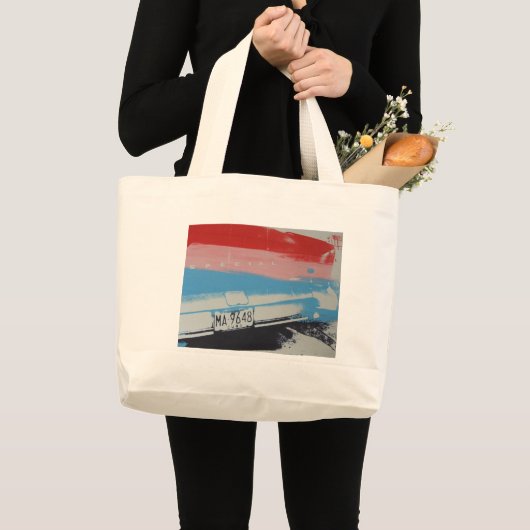 Multicolorfender Grote Tote Bag (Voorkant (product))