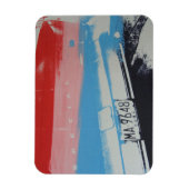 Multicolorfender Magneet (Verticaal)