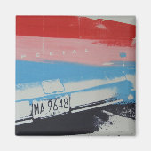 Multicolorfender Magneet (Voorkant)