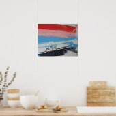 Multicolorfender Poster (Keuken)