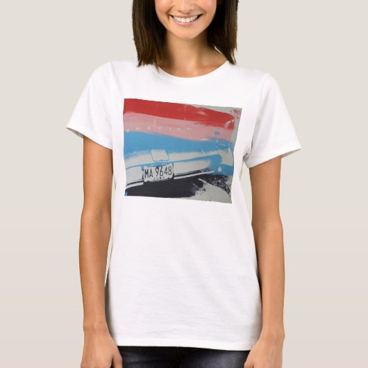 Multicolorfender T-shirt (Voorkant)