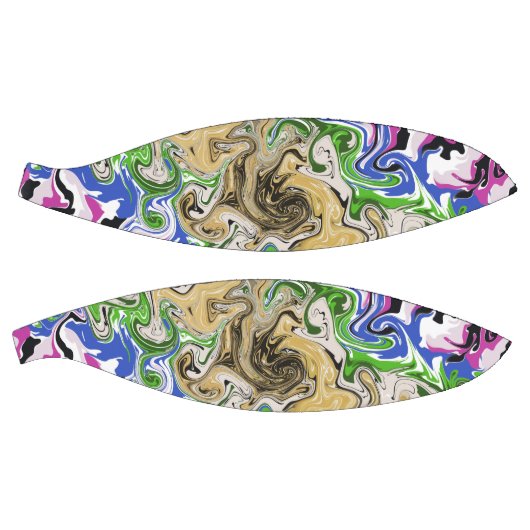 Multicolors vloeien basketbal (Panelen)