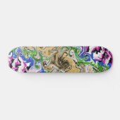 Multicolors vloeien persoonlijk skateboard (Horizontaal)