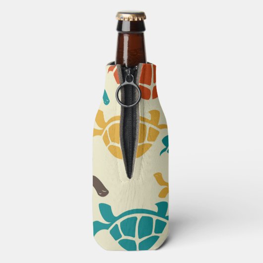 Multicolorschildpad Flesjeskoeler (Fles Achterkant)