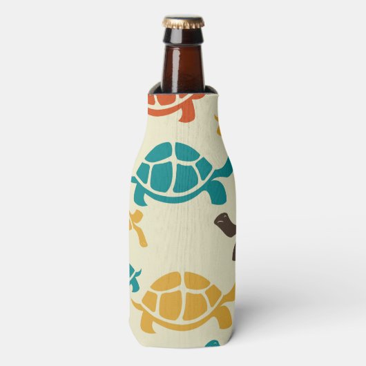 Multicolorschildpad Flesjeskoeler (Fles Voorkant)