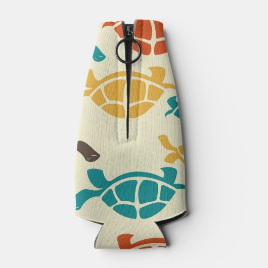 Multicolorschildpad Flesjeskoeler (Achterkant)