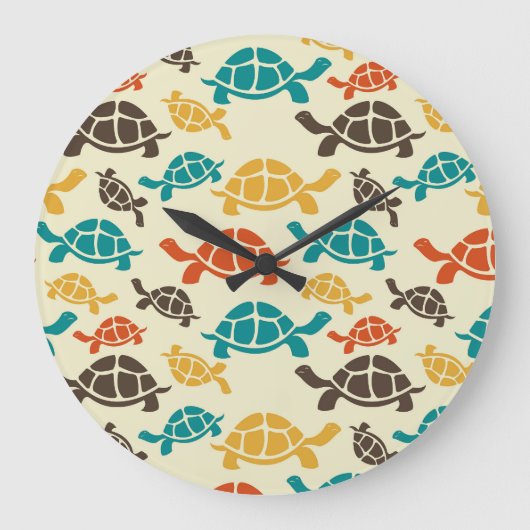 Multicolorschildpad Grote Klok (Voorkant)