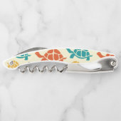 Multicolorschildpad Kurkentrekker (Achterkant)