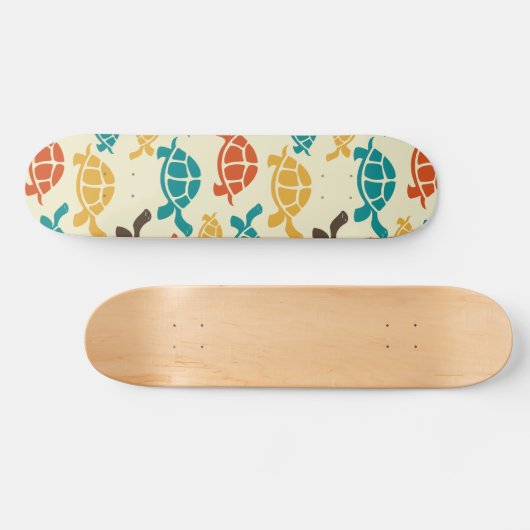Multicolorschildpad Persoonlijk Skateboard (Horizontaal)