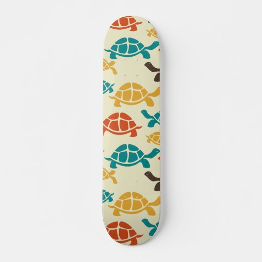 Multicolorschildpad Persoonlijk Skateboard (Voorkant)
