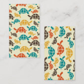 Multicolorschildpad Visitekaartje (Voorkant / Achterkant)