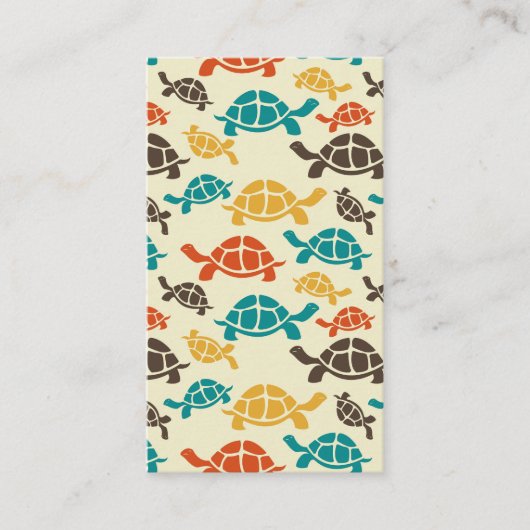 Multicolorschildpad Visitekaartje (Voorkant)