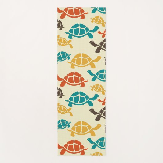 Multicolorschildpad Yogamat (Voorkant)