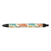 Multicolorschildpad Zwarte Inkt Pen (Voorkant)
