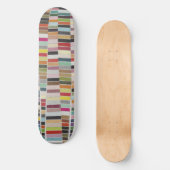 Multicolorstalen in de vorm van muts skateboard (Voorkant)