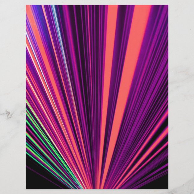 Multicolorventilator met laserlicht Roze, Paars, g (Voorkant)