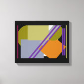 "Multicolot Moderne Kunst" Canvas Afdruk (Voorkant)