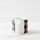 Multicolour Faux Bottle Pet Design Espresso Kop (Achterkant)