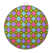 Multicolour Honeycomb Creëer Uw Eigen Dart Board Dartbord (Voorkant)