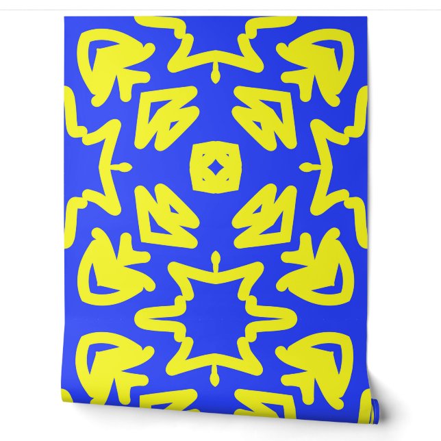 Multicolour klassiek "Ratti_Creative_Arts" wallpap Behang (Afrollen)