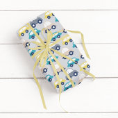 Multicolour Vintage Cars Cartoon Cadeaupapier