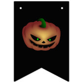 Multicoloured Halloween Girlande scary Pumpkins Vlaggetjes (Derde vlag)
