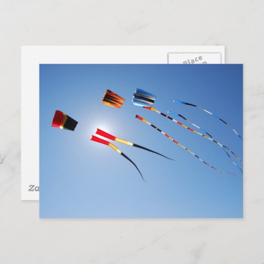 Multicore Long Tail-sites Briefkaart (Voorkant / Achterkant)