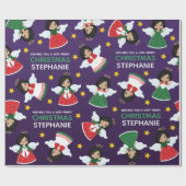 Multicultural Angel Cadeaupapier (Vlak)