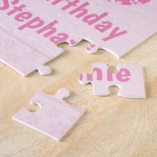 Multicultural Ballerina Happy Birthday Legpuzzel (Zijkant)