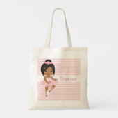 Multicultural Ballerina Two Sided Tote Bag (Achterkant)