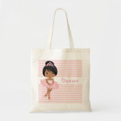 Multicultural Ballerina Two Sided Tote Bag (Voorkant)