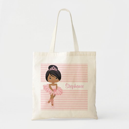 Multicultural Ballerina Two Sided Tote Bag (Voorkant)