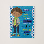 Multicultural Birthday Boy Legpuzzel (Verticaal)