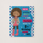 Multicultural Birthday Girl Legpuzzel (Verticaal)