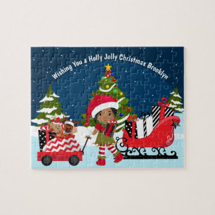 Multicultural Girl Elf Legpuzzel