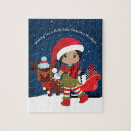 Multicultural Girl Elf Legpuzzel