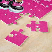 Multicultural Girl Positive Message Personalized Legpuzzel (Zijkant)