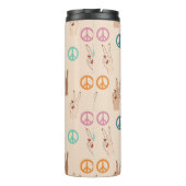 Multicultural Hand Pattern Thermosbeker (Achterkant)