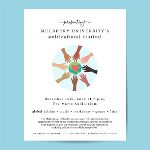 Multicultureel Festival International Night Flyer